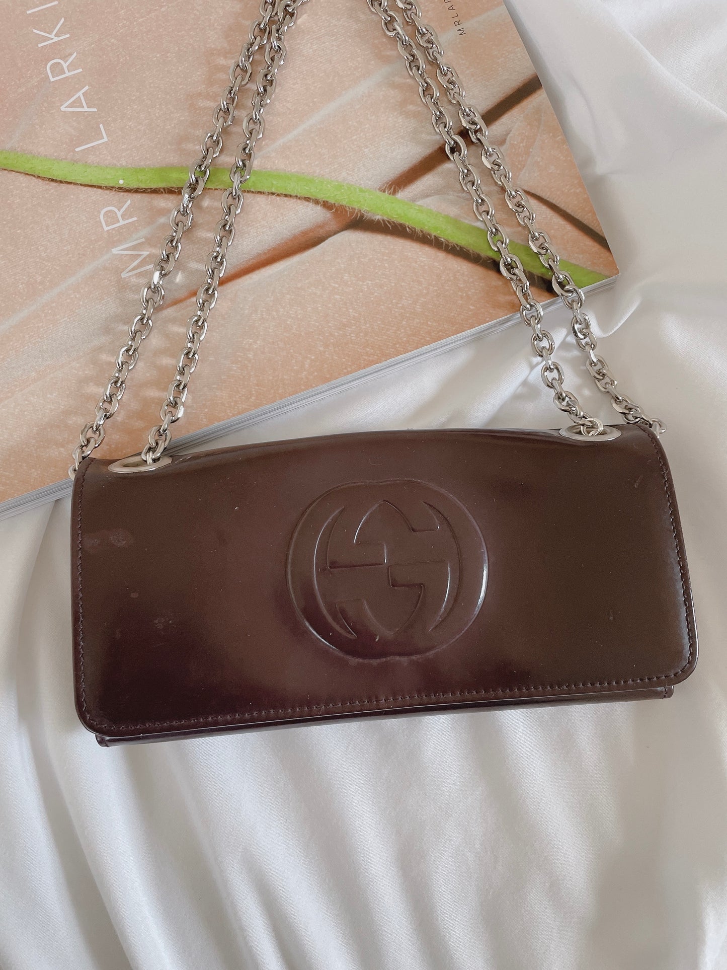 Pre-loved Gucci Leather Crossbody