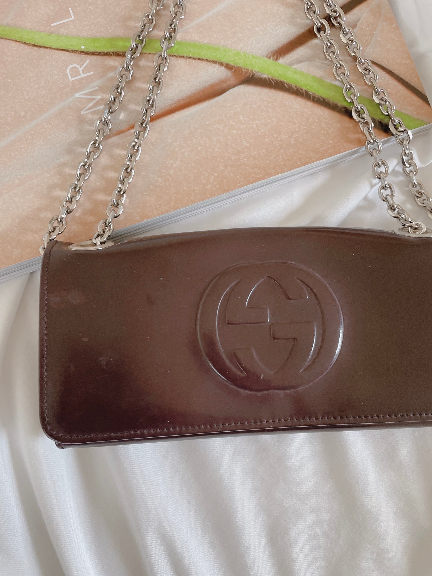 Pre-loved Gucci Leather Crossbody