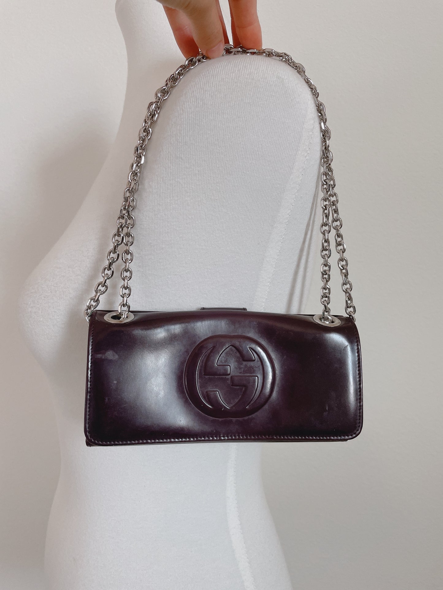 Pre-loved Gucci Leather Crossbody