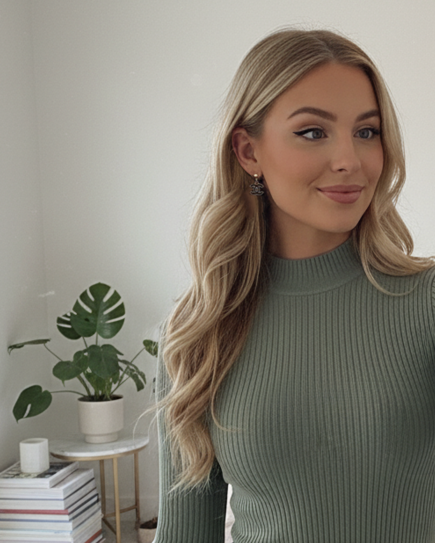 Repurposed Authentic Designer Zipper Pull Gold Plated Drop Earrings