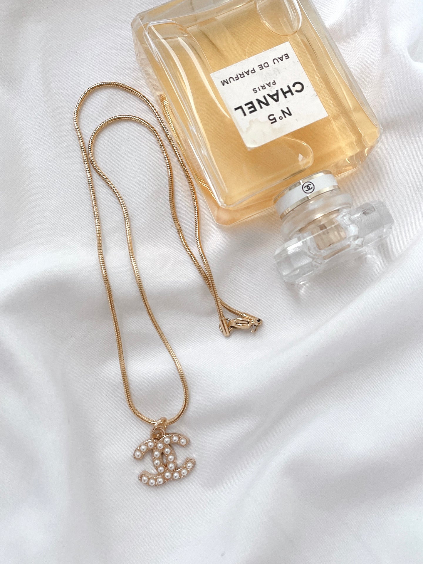 Repurposed Authentic Designer Button Gold Plated Necklace – BloomingJ.Studio