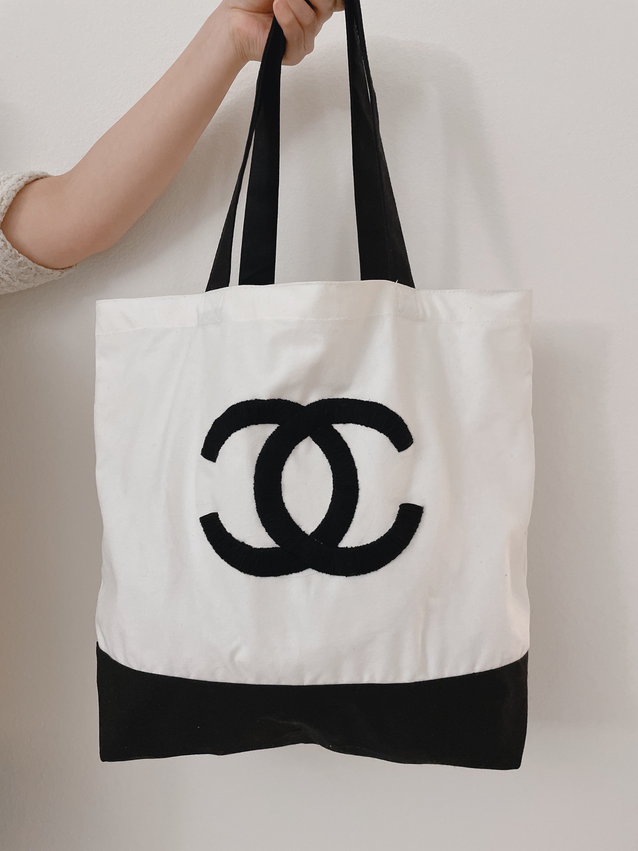 CC canvas store tote bag